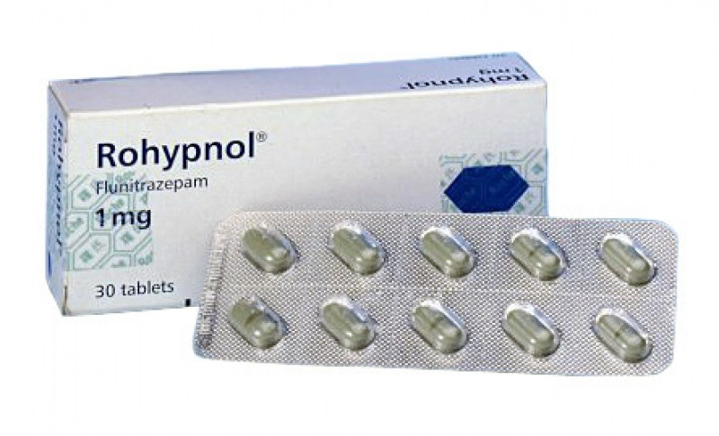 Rohypnol prescription box