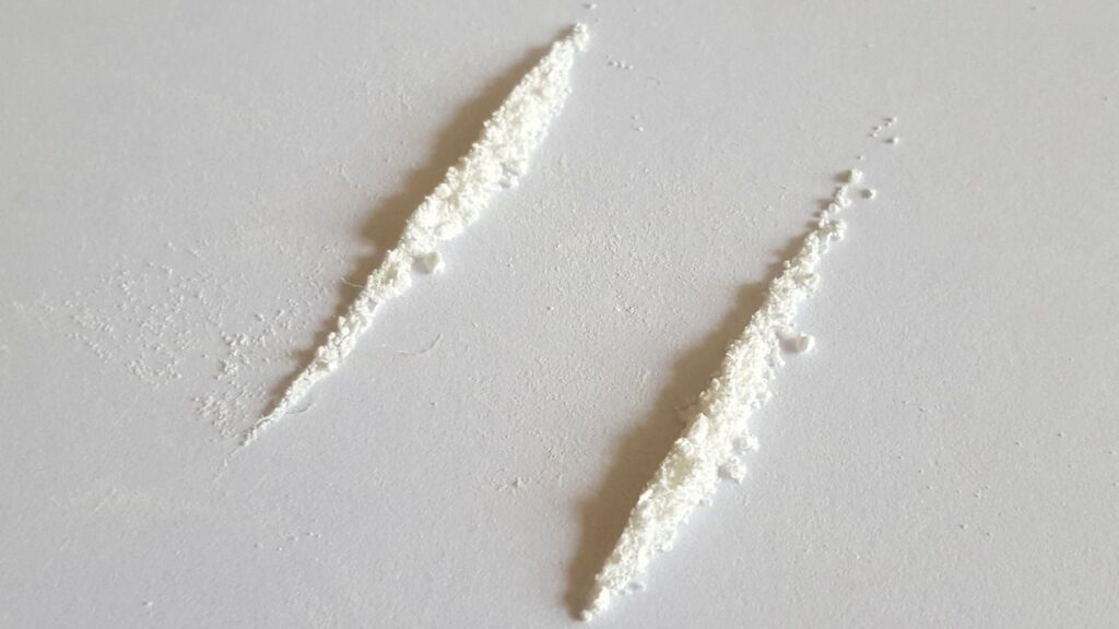 Cocaine lines