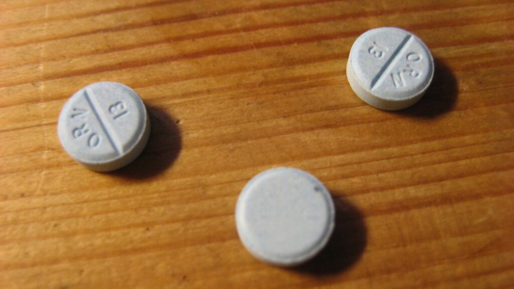 Valium pills