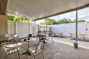 Outdoor Space at Destination Hope